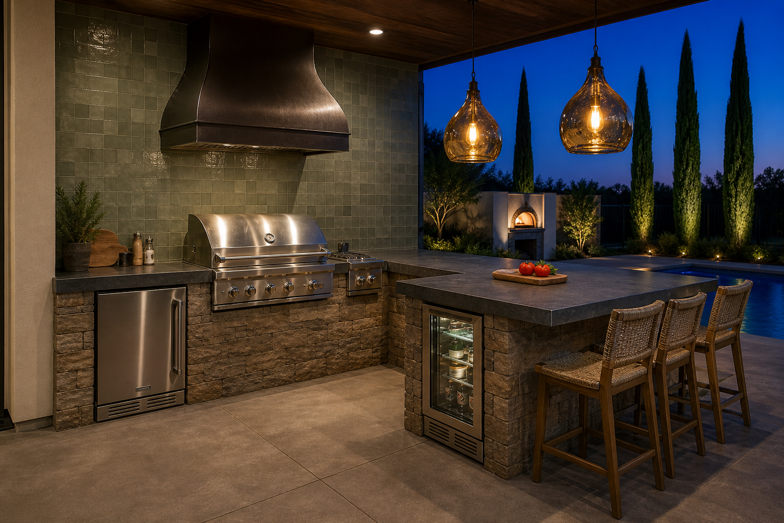 Outdoor kitchen